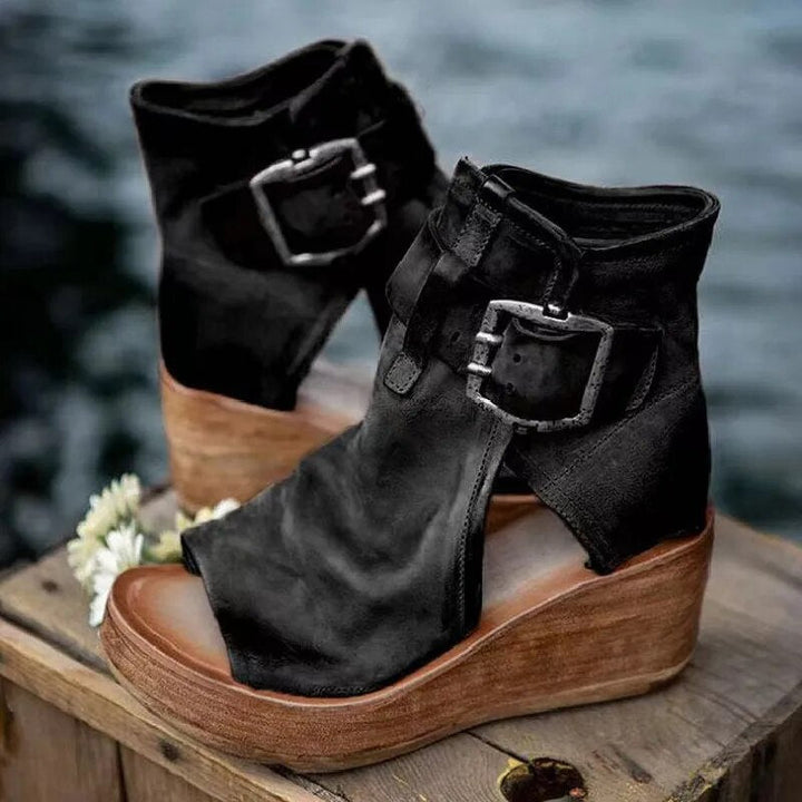 Rosalind – Classic Vintage Wedge Heels