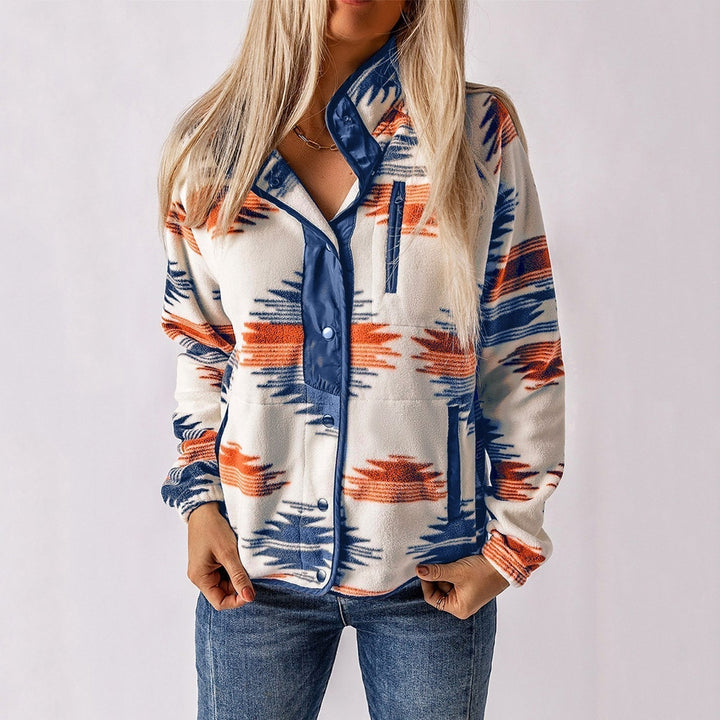 Julia - Stylish Button Placket Jacket