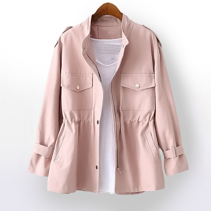 Cerelia - Trench Coat  Stylish Casual Look with Luxurious