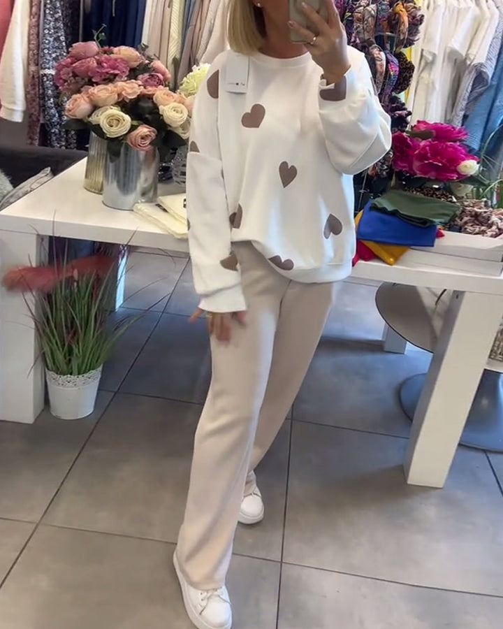 Abigail – Sweet Heart-Design Pullover