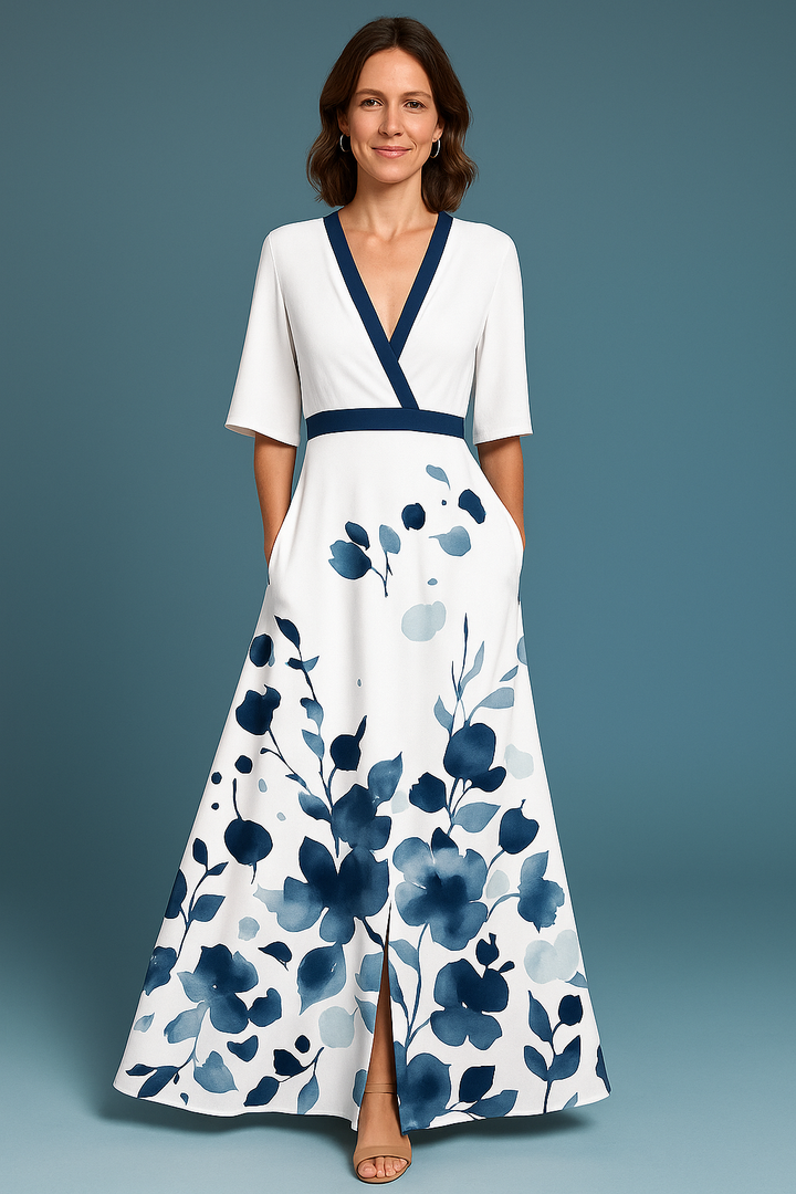 Elona - Floral Dress