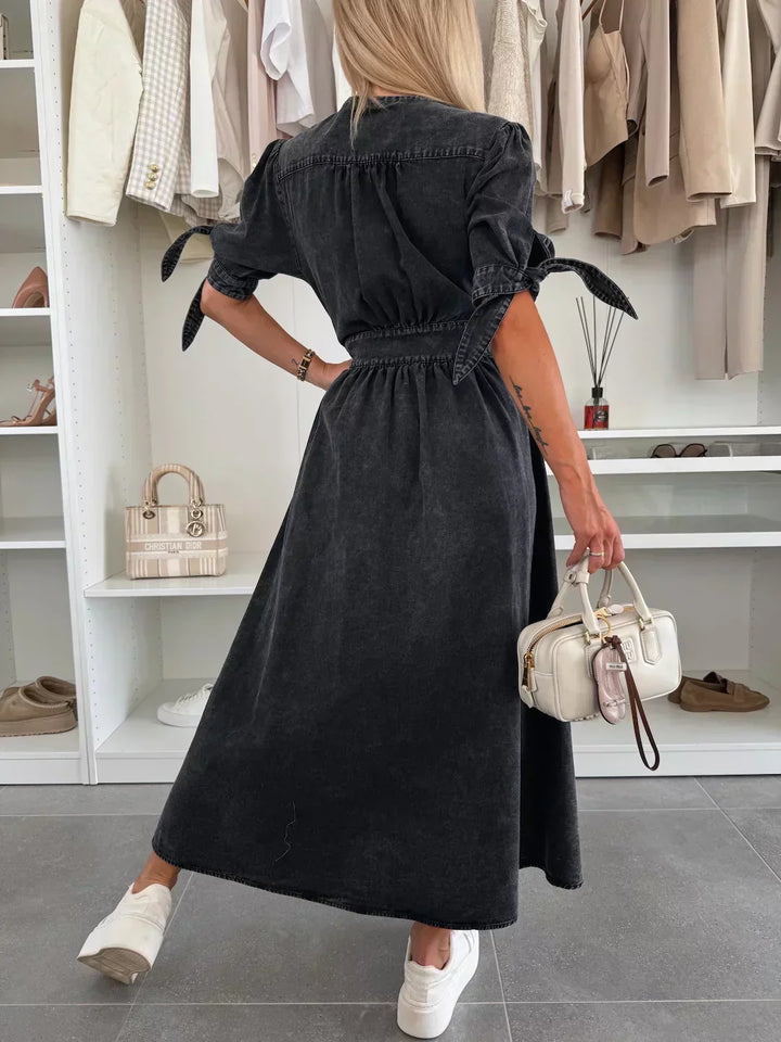 Louise - Luminescent Denim Dress