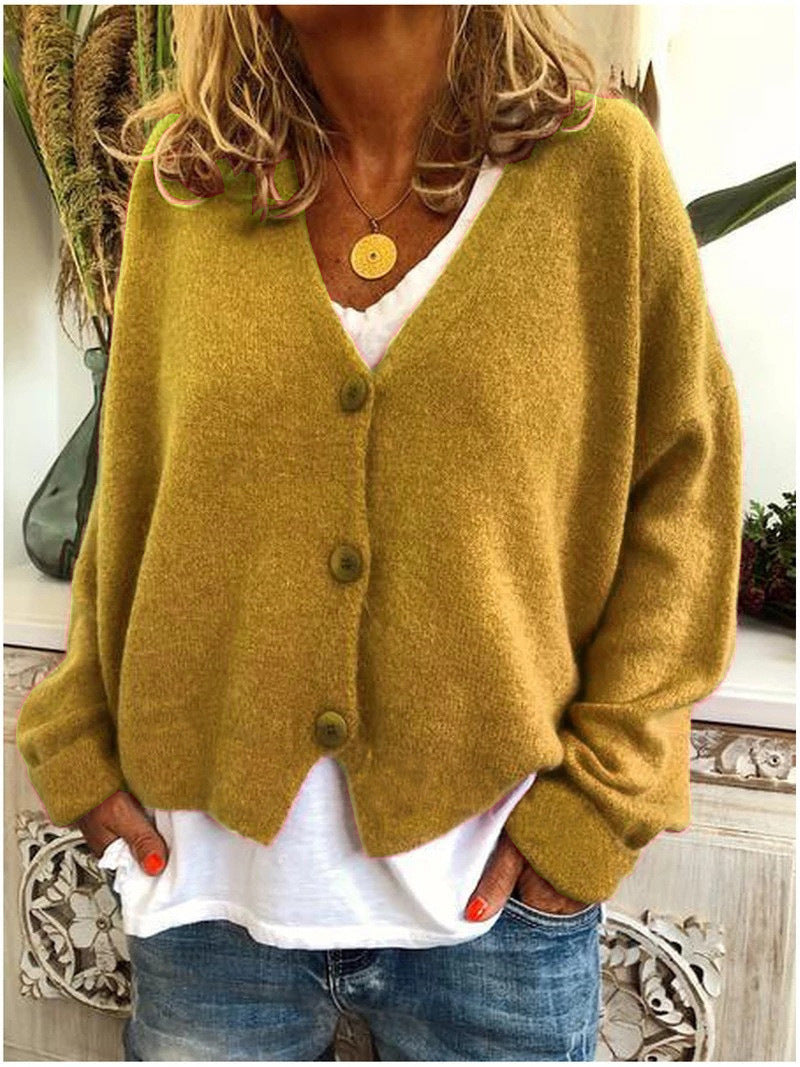 Gabriela – Elegant Knit Cardigan with Texture