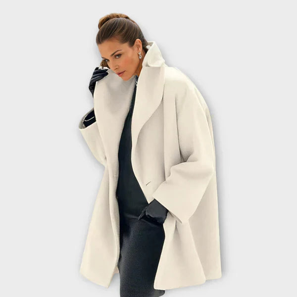 Demelza - Coat with Minimalist Design