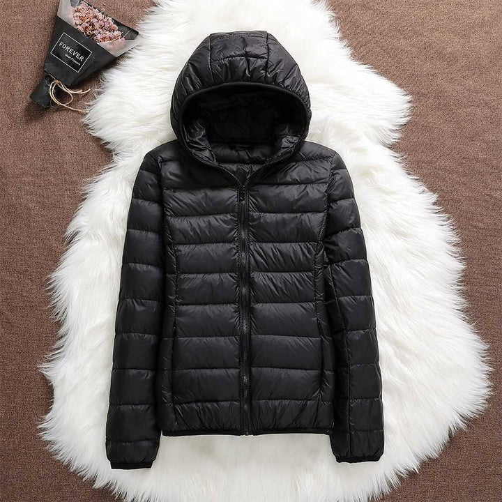 Roswitha | New Winter Jacket with White Duck Feathers