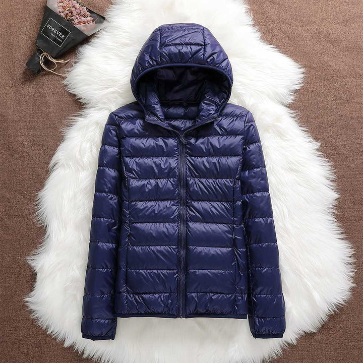 Roswitha | New Winter Jacket with White Duck Feathers