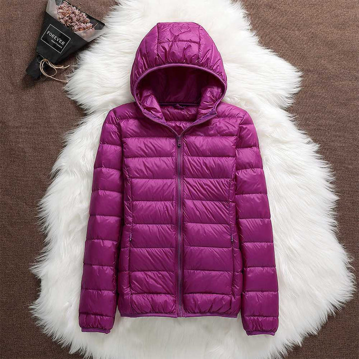 Roswitha | New Winter Jacket with White Duck Feathers