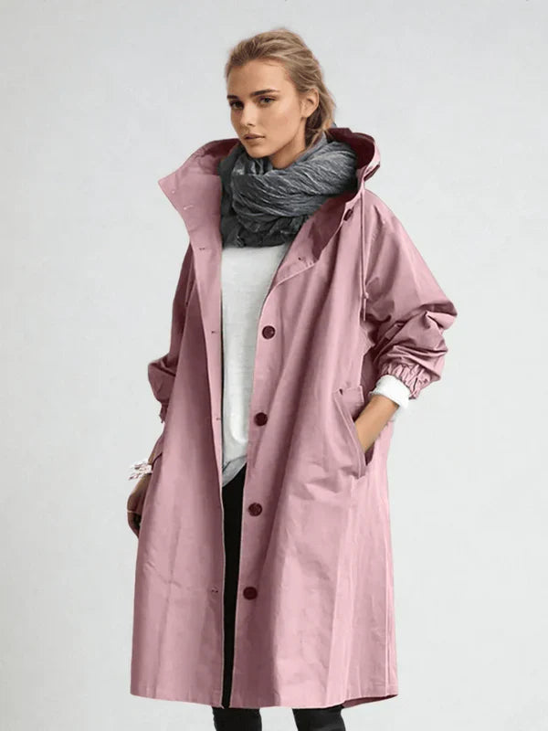 Morgan – Elegant Waterproof Trench Coat