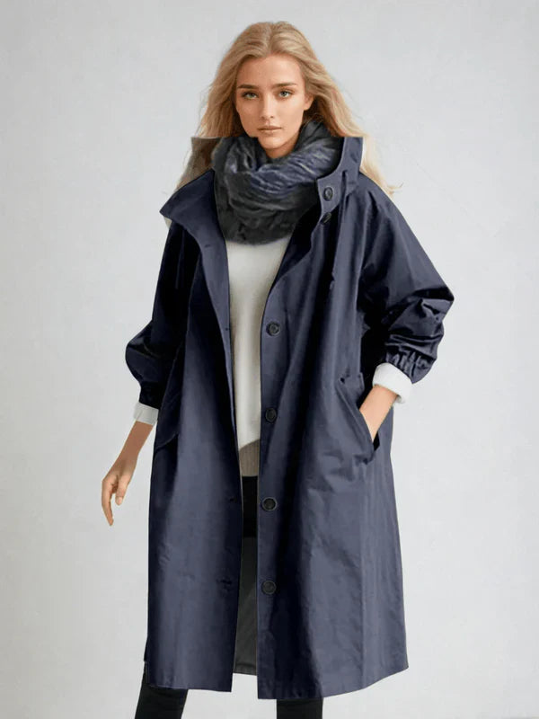 Morgan – Elegant Waterproof Trench Coat