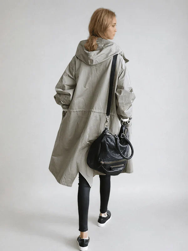 Morgan – Elegant Waterproof Trench Coat