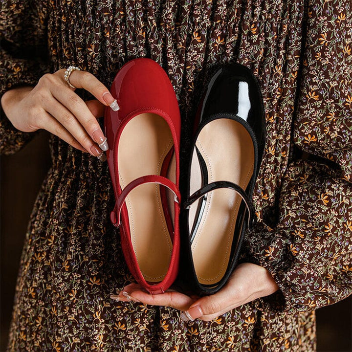 Liah - Leather Mary Janes Elegant and Comfortable for Women