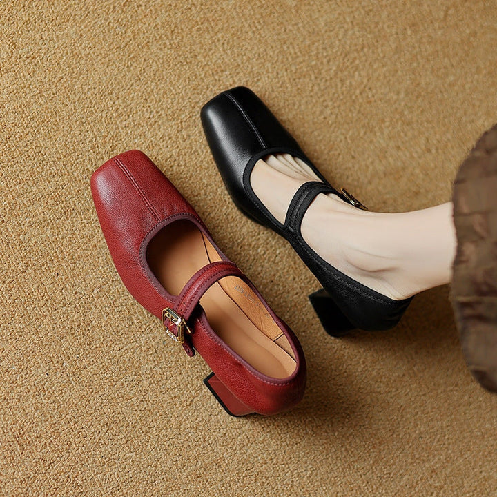 Ina - Elegant Babydoll Mary Janes