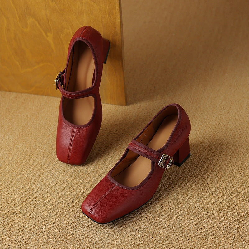 Ina - Elegant Babydoll Mary Janes