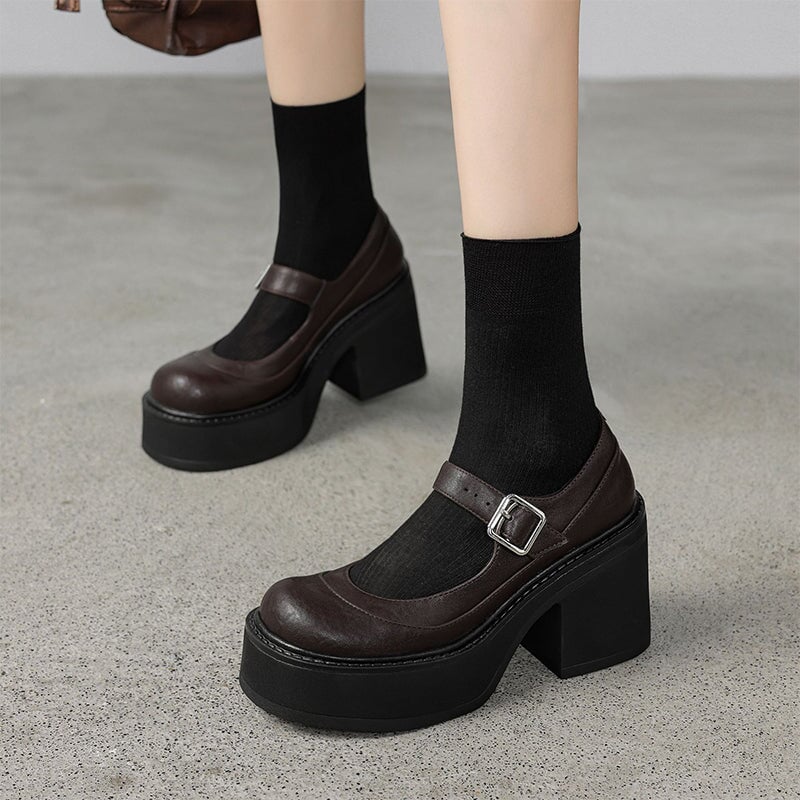 Adrienne - Elegant Leather Pumps – Comfort and Style Without Compromise