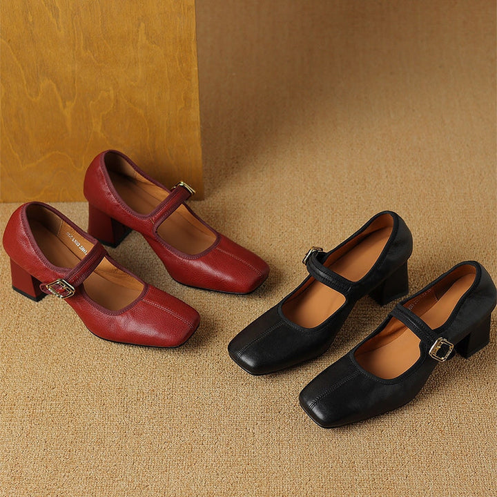 Ina - Elegant Babydoll Mary Janes