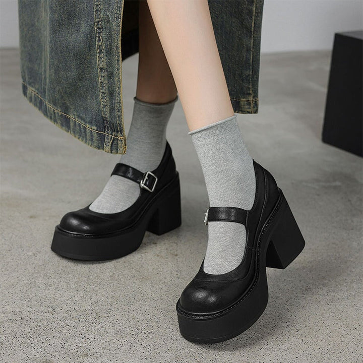 Adrienne - Elegant Leather Pumps – Comfort and Style Without Compromise