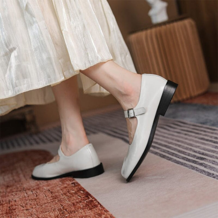 Kathrine - Leather Mary Janes - Elegant and comfortable shoes for every occasion