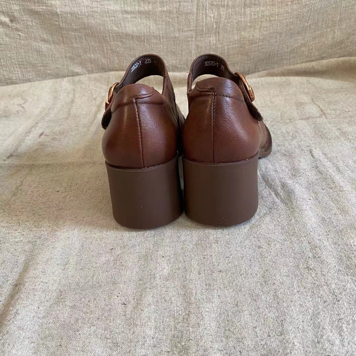 Marieli - Leather Mary Janes - Comfort and Style for Every Day