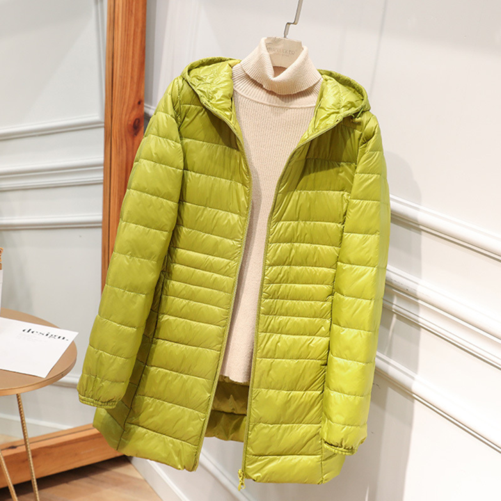 Roswitha | New Winter Jacket with White Duck Feathers