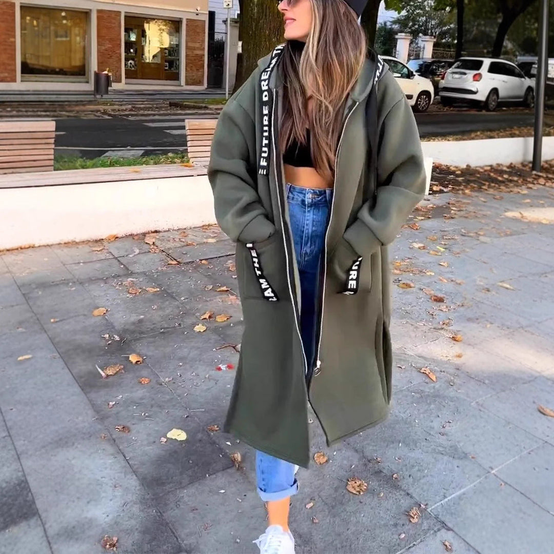 Sheryl – Cozy Longline Hoodie