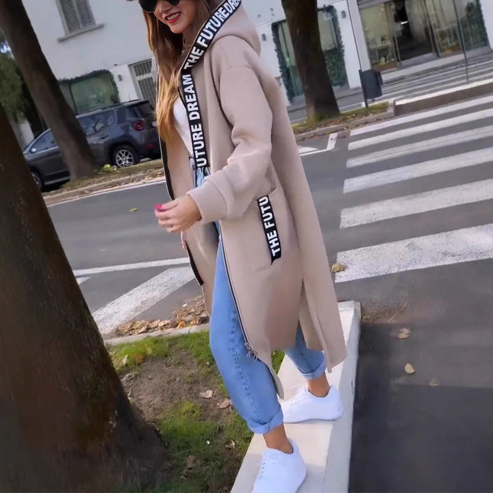 Sheryl – Cozy Longline Hoodie