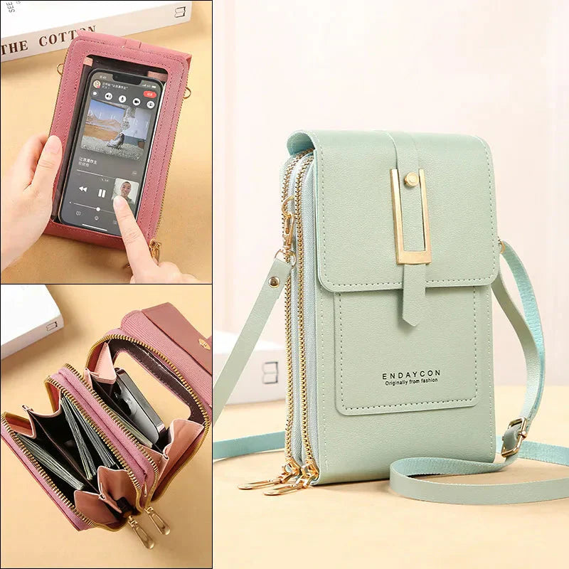Alessia™ | Crossbody bag with cellphone